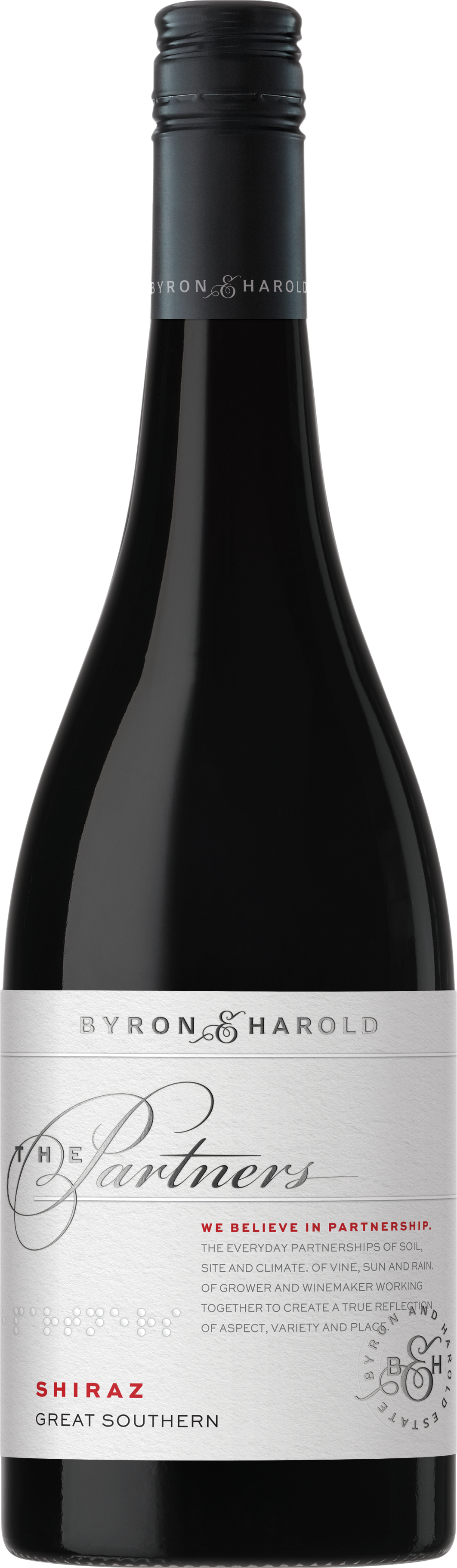 Byron & Harold The Partners Great Southern Shiraz 2022 Great Southern